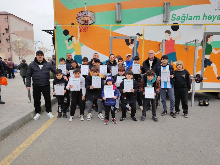 “sağlam həyat” səyyar layihəsi yevlaxda