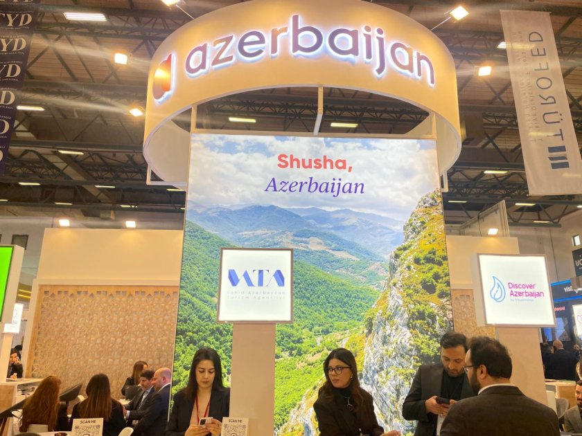 azərbaycanın turizm imkanları türkiyədə keçirilən beynəlxalq sərgidə nümayiş olunur