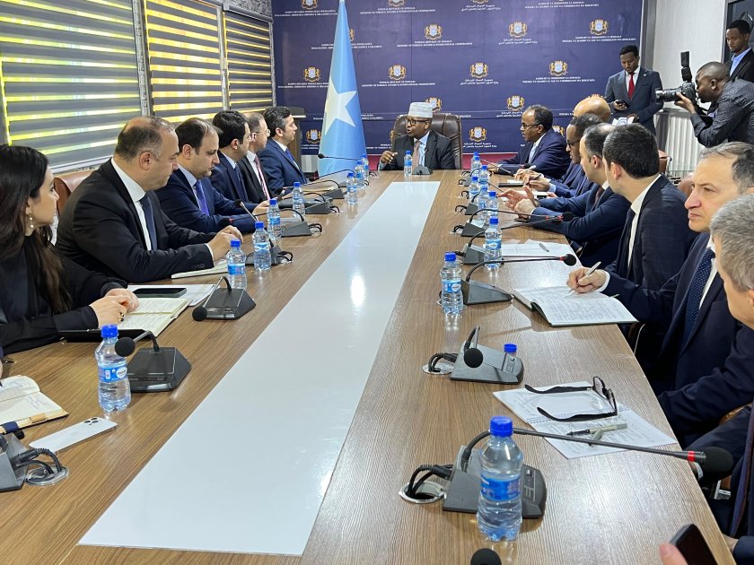 azərbaycanın hökumət missiyası somalidə səfərdə olub