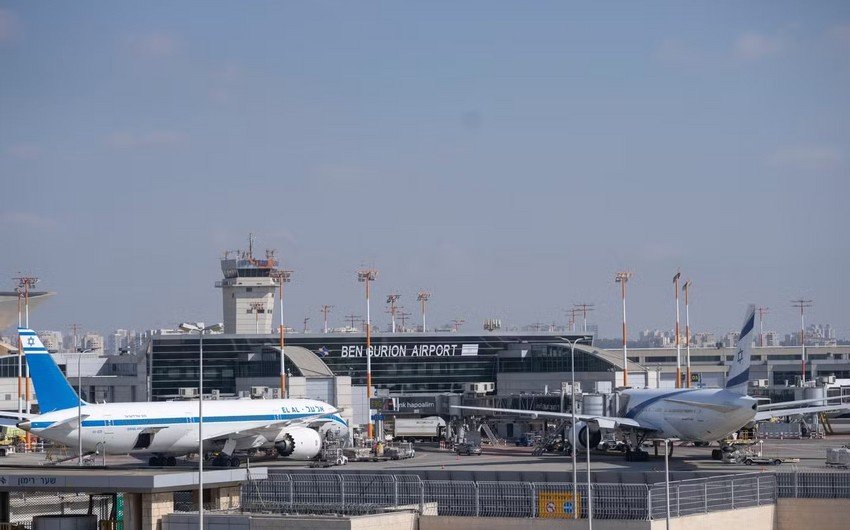 husilər təl-əvivdəki ben-qurion aeroportuna hücum ediblər