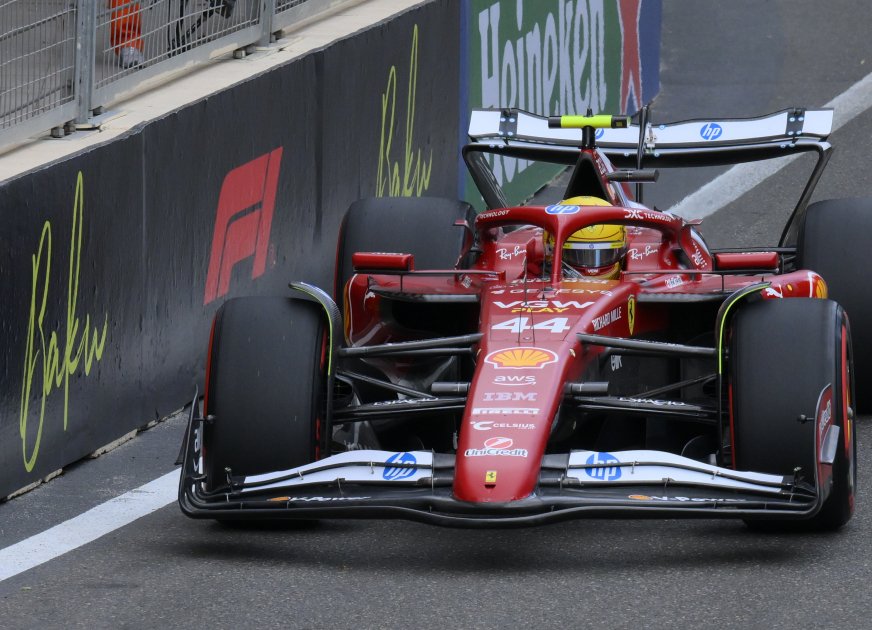 formula 1: bakıda sprint yarışı başlayıb