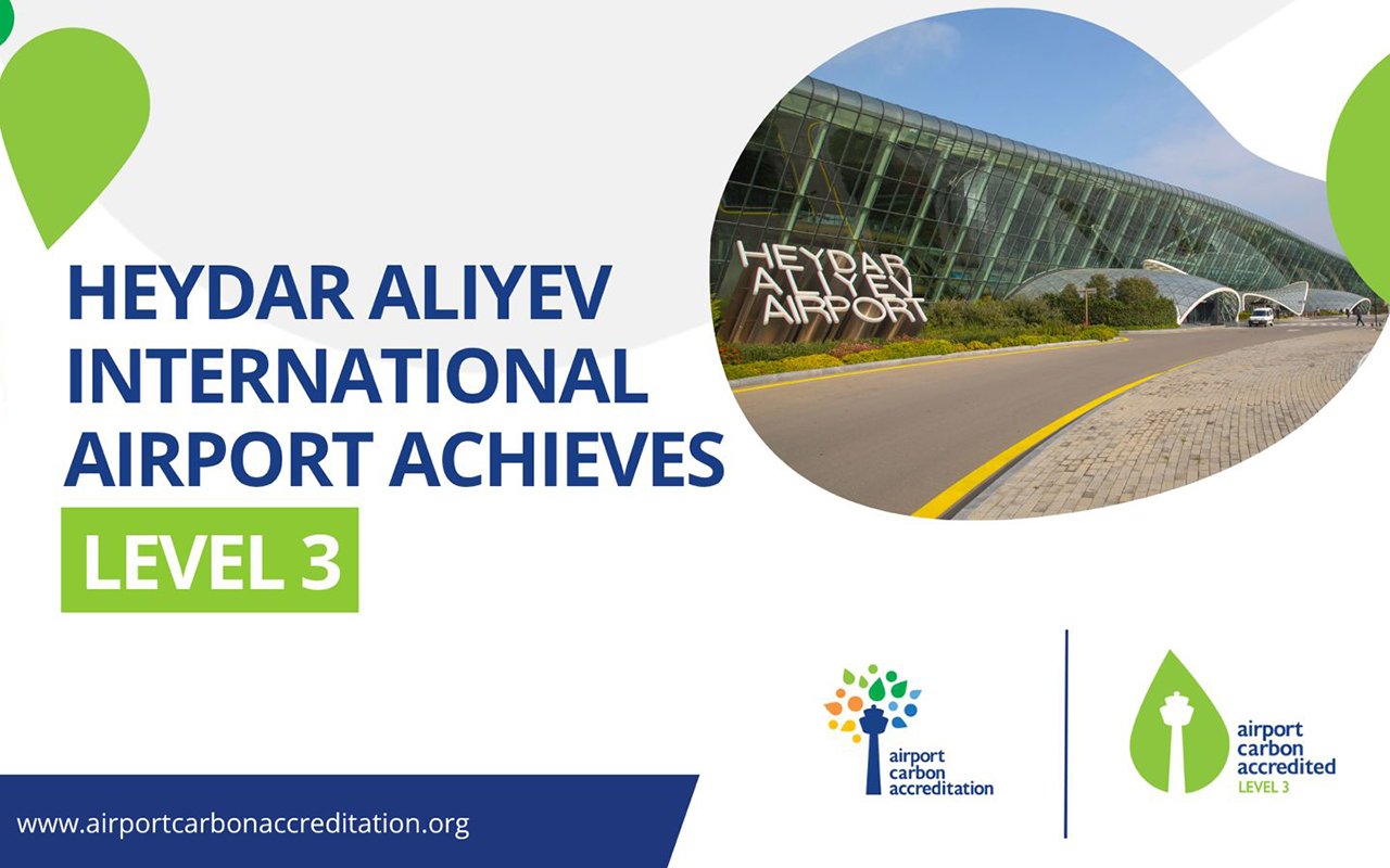 heydər əliyev beynəlxalq aeroportundan daha bir nailiyyət