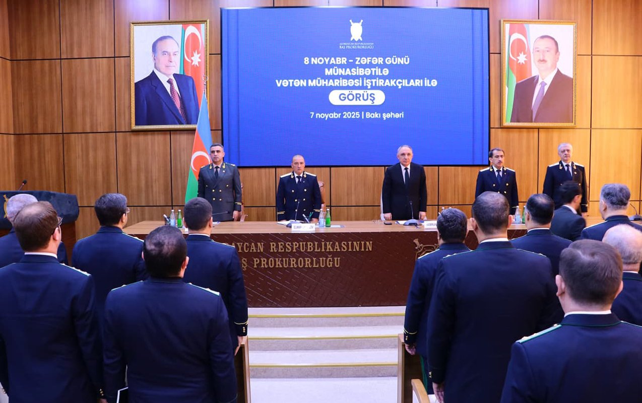 baş prokurorluqda zəfər gününə həsr olunmuş tədbir keçirildi - foto