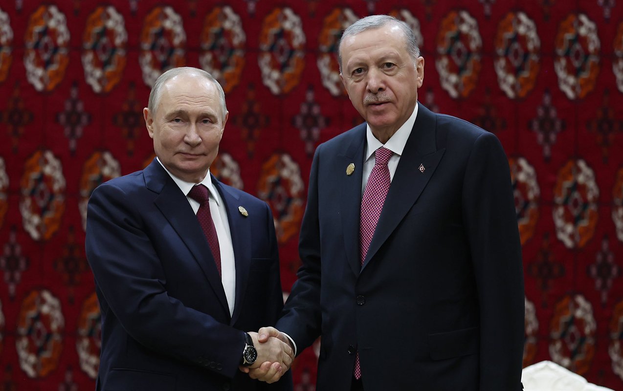 ərdoğan putinlə görüşdü