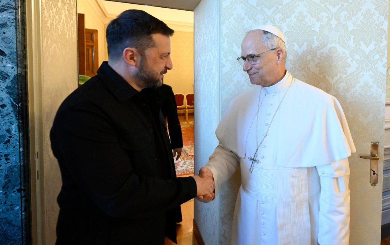 roma papası ilə görüşdü