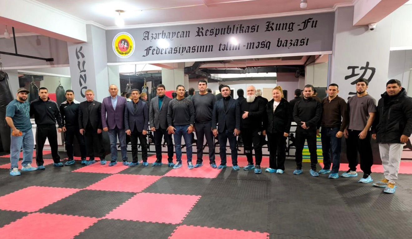 kung-fu federasiyasında idmançılarla strateji görüş: beynəlxalq arenaya doğru yeni hədəflər