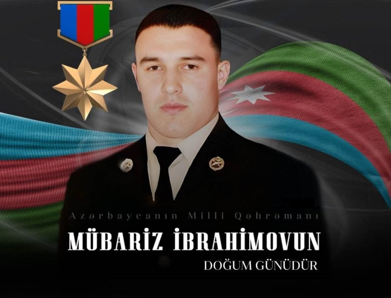 bu gün azərbaycanın milli qəhrəmanı mübariz ibrahimovun doğum günüdür.