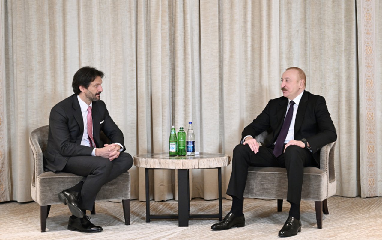 ilham əliyev slovakiya baş nazirinin müavini ilə görüşdü - foto