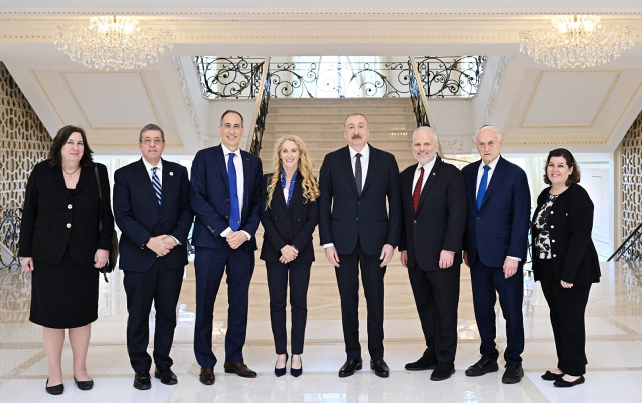prezident daha bir qəbul keçirdi - fotolar