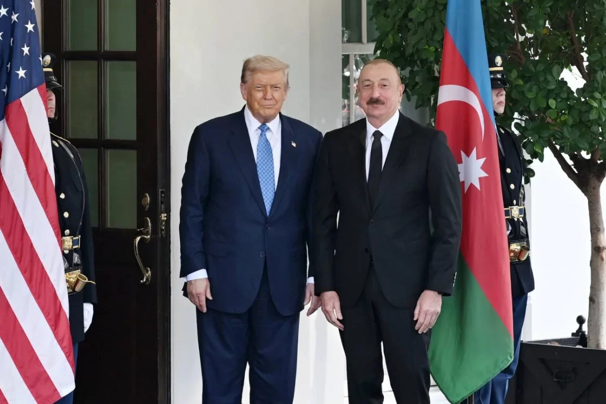 ilham əliyev sülh şurasının ilk iclası çərçivəsində donald trampla söhbətləşib - video