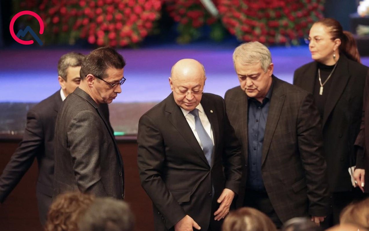 nazir vida mərasimində...