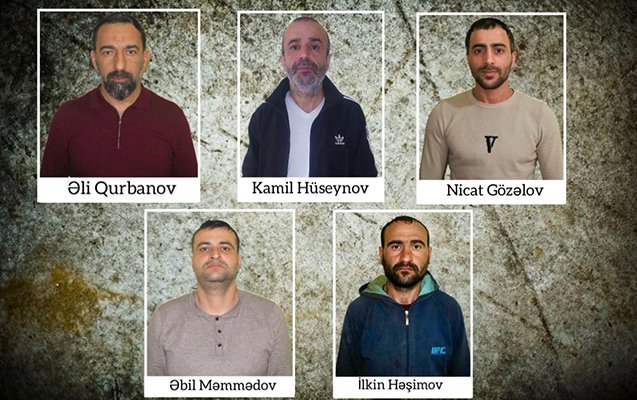 şirvanda 5 nəfər narkotikə görə həbs edildi