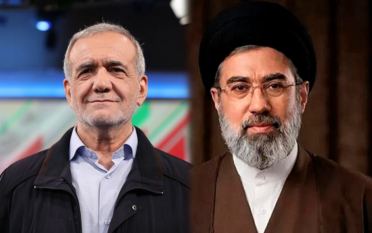 pezeşkian müctəba xamenei ilə görüşdü