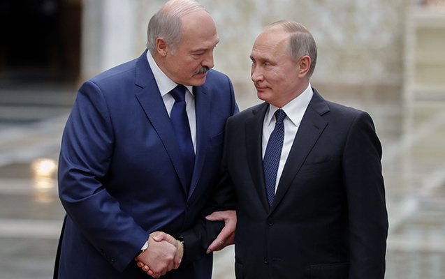 lukaşenko moskvaya getdi
