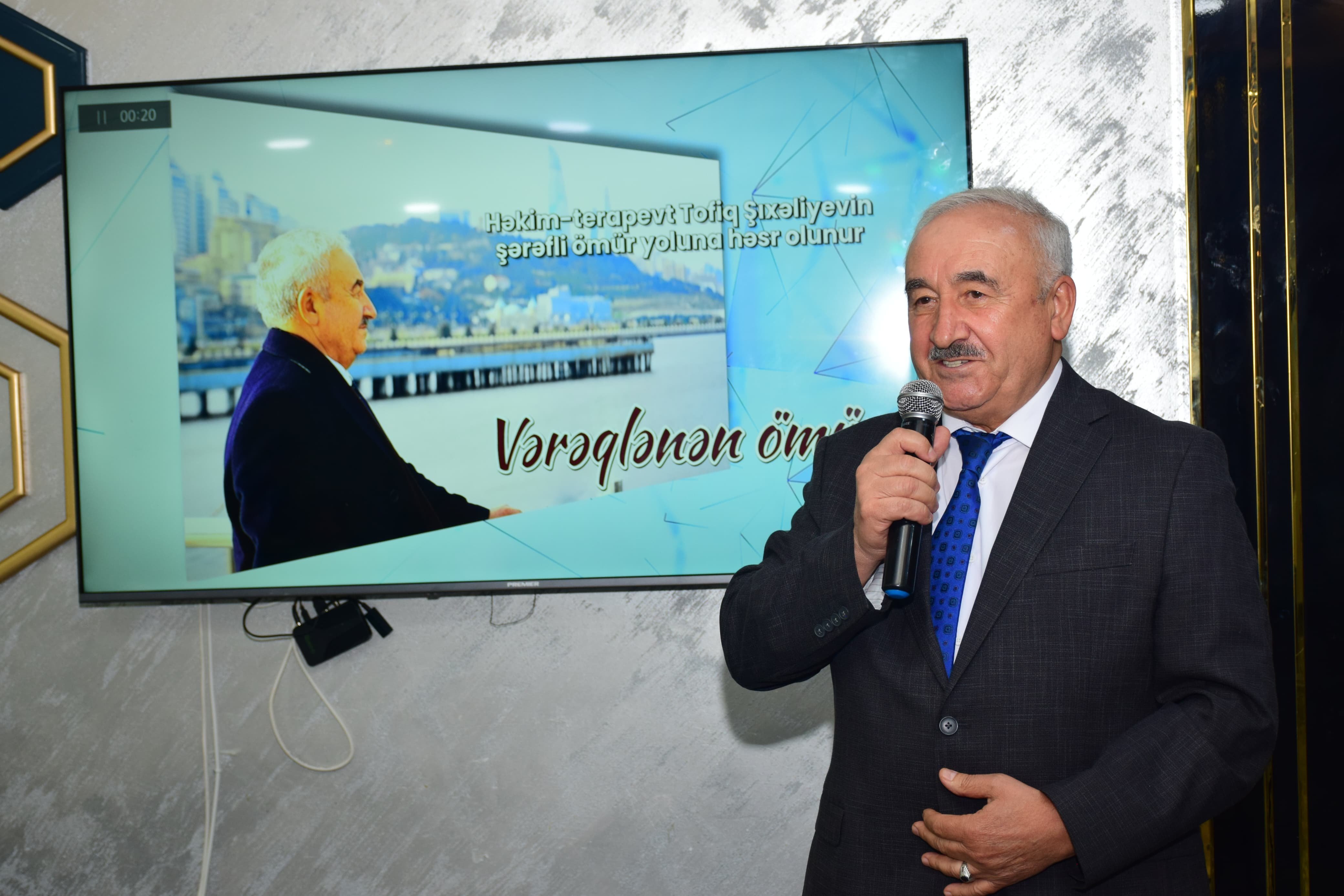 tanınmış həkim terapevt tofiq şıxəliyev üçün özəl gün