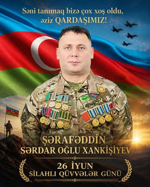Səni tanımaq bizə çox xoş oldu, əziz QARDAŞIMIZ!