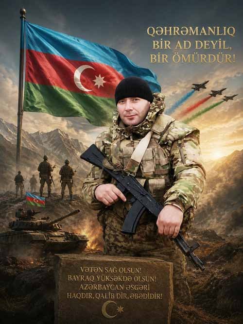 Sizin kimi Kişilərə güvənir Vətən Azərbaycan!