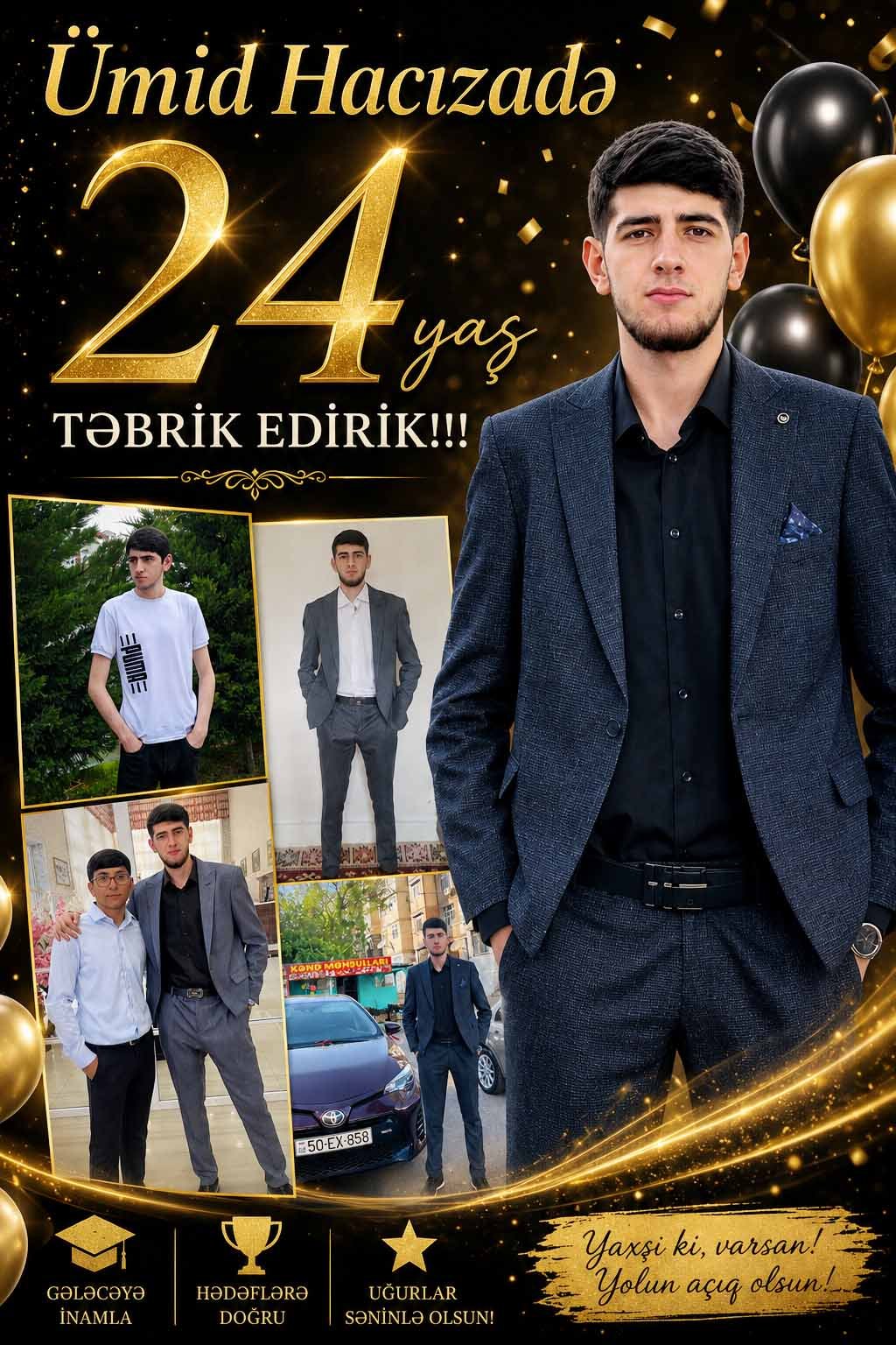 Ümid Hacızadə – 24 yaşın mübarək!