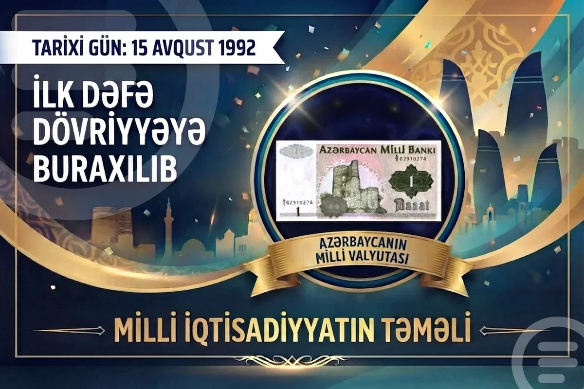 Azərbaycan manatının tədavülə buraxılmasından 34 il ötür