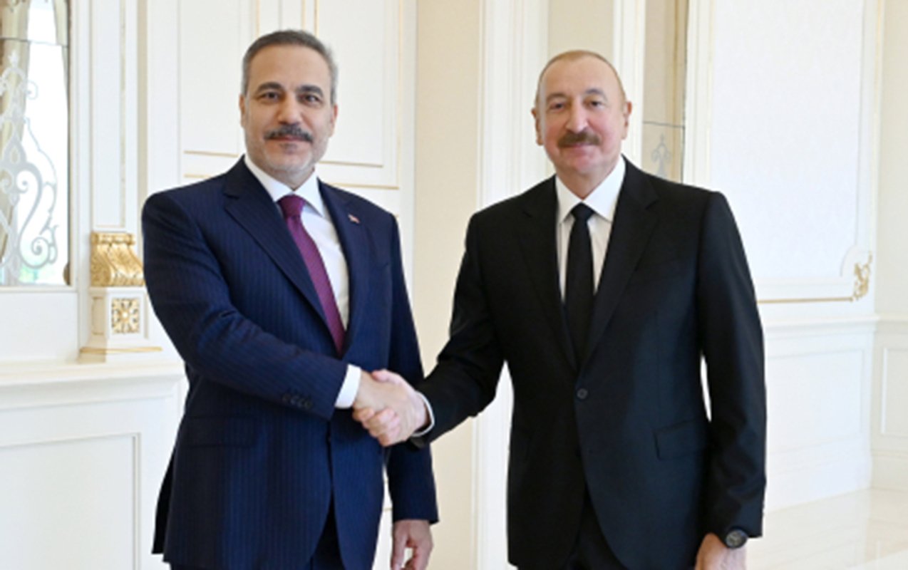Prezident Hakan Fidanı qəbul etdi - Fotolar